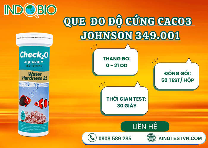 Vì sao nên chọn que đo độ cứng CaCO3 Johnson 349.001 ?